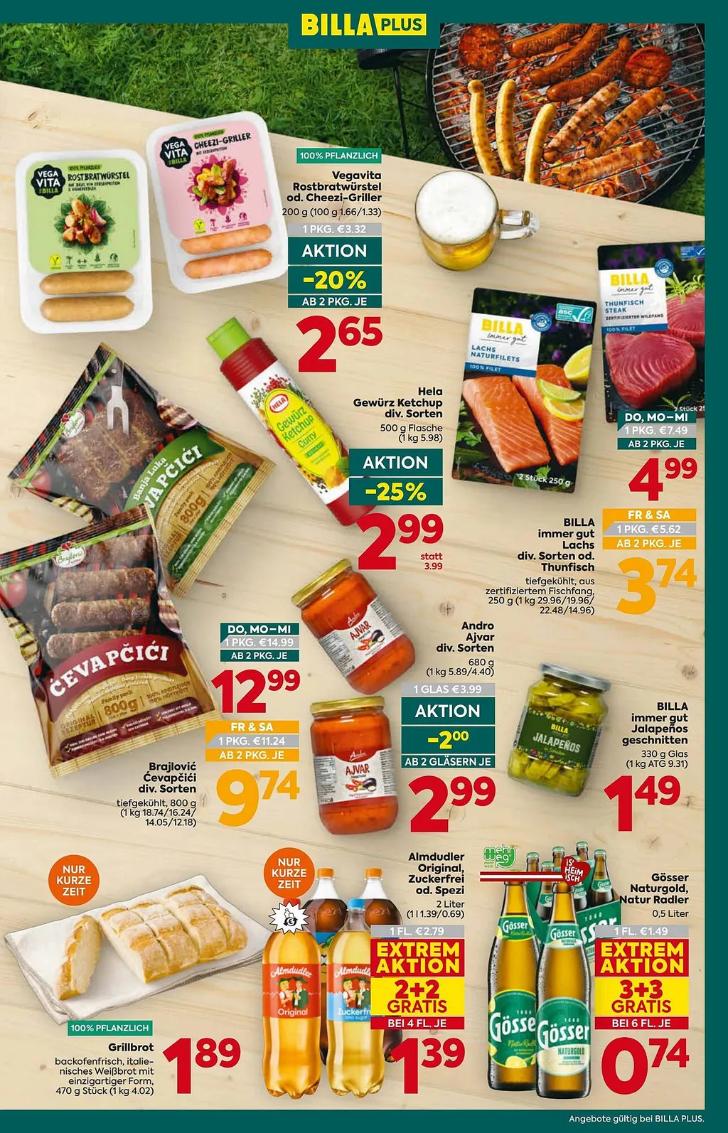 Billa Plus Flugblatt ab 16.07.2026 (Donnerstag)