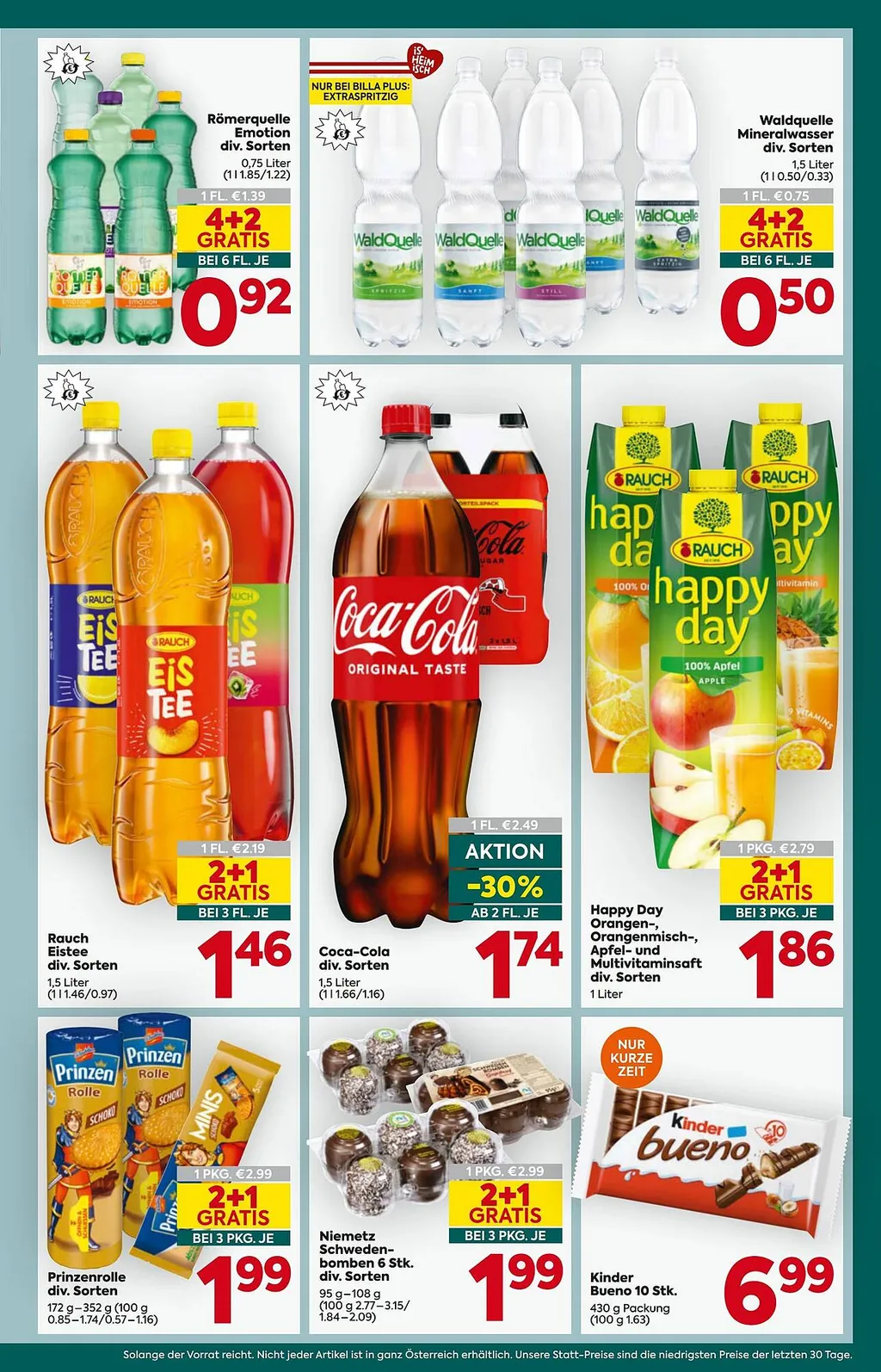 Billa Plus Flugblatt ab 16.07.2026 (Donnerstag)