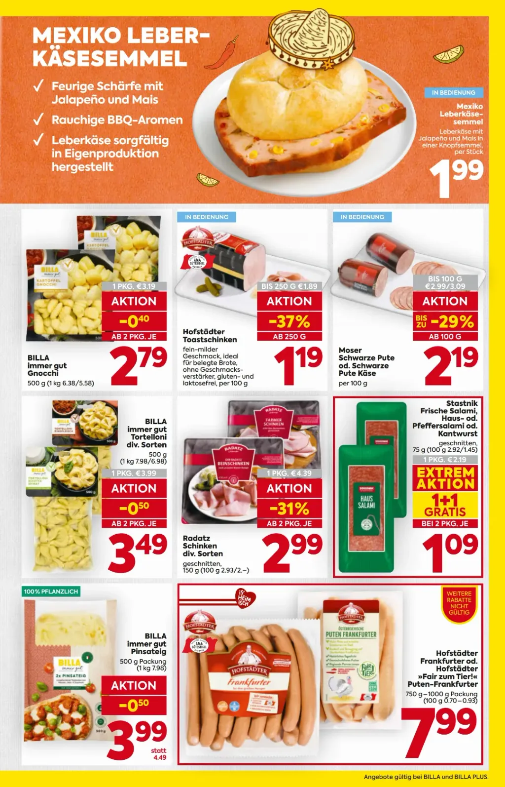 Billa Flugblatt ab 23.07.2026 (Donnerstag)