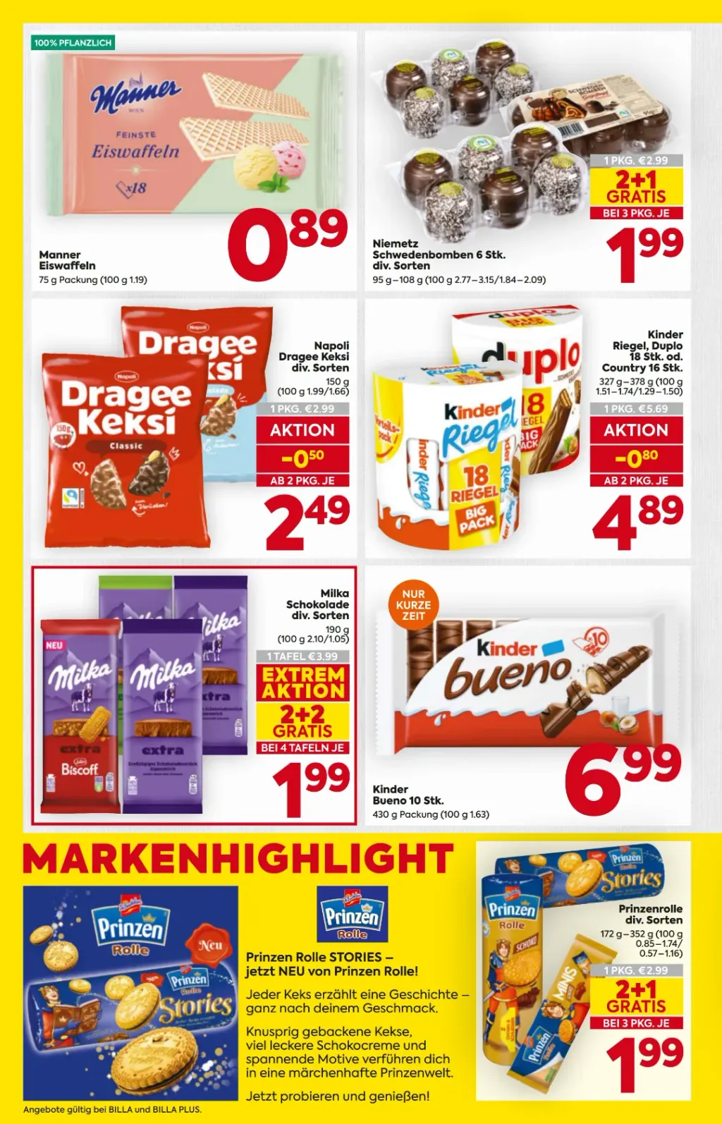 Billa Flugblatt ab 23.07.2026 (Donnerstag)