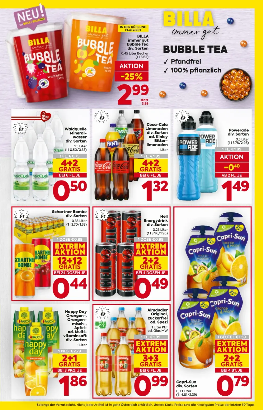 Billa Flugblatt ab 23.07.2026 (Donnerstag)