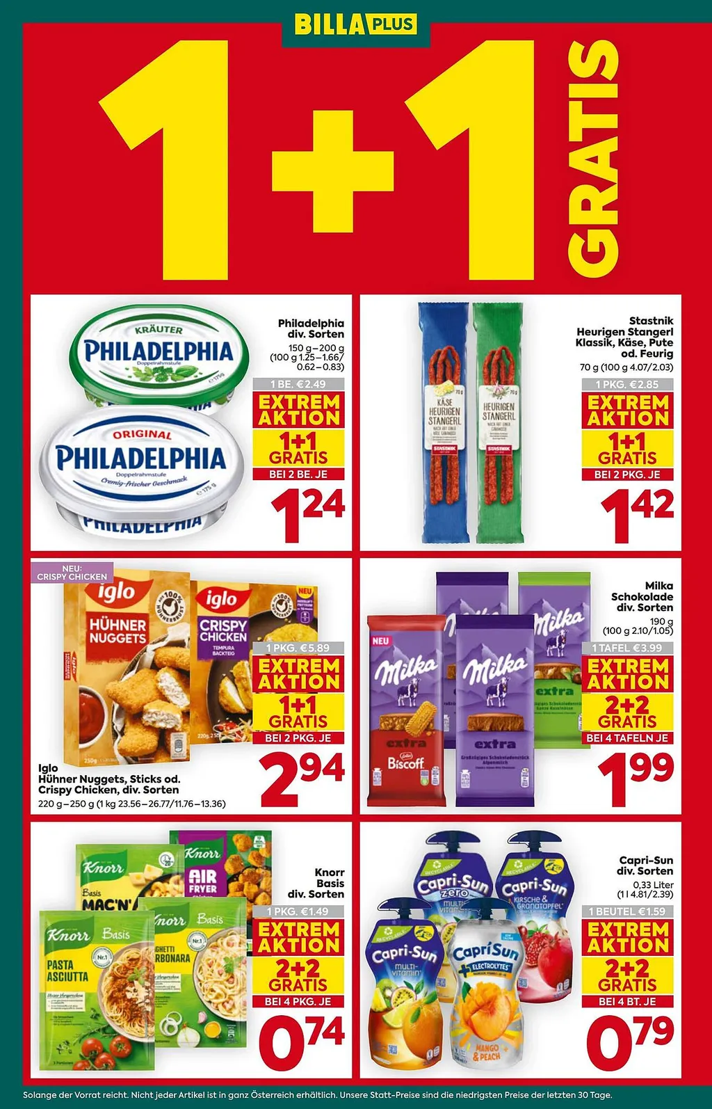 Billa Plus Flugblatt ab 23.07.2026 (Donnerstag)