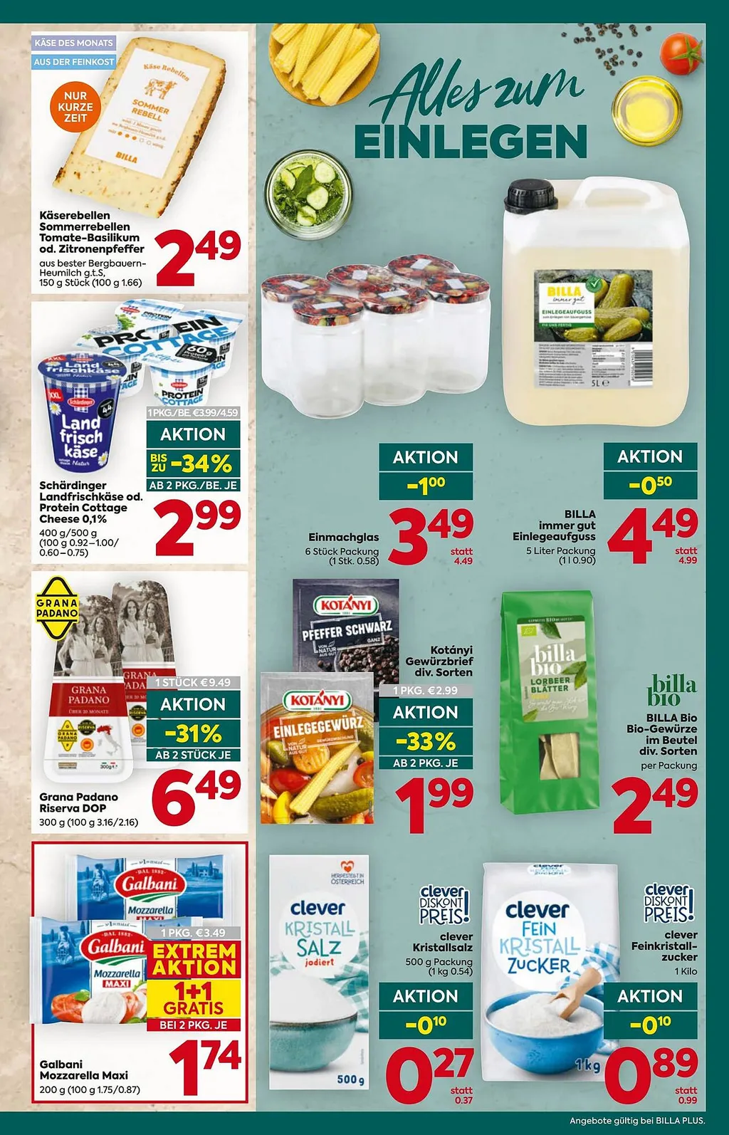 Billa Plus Flugblatt ab 23.07.2026 (Donnerstag)
