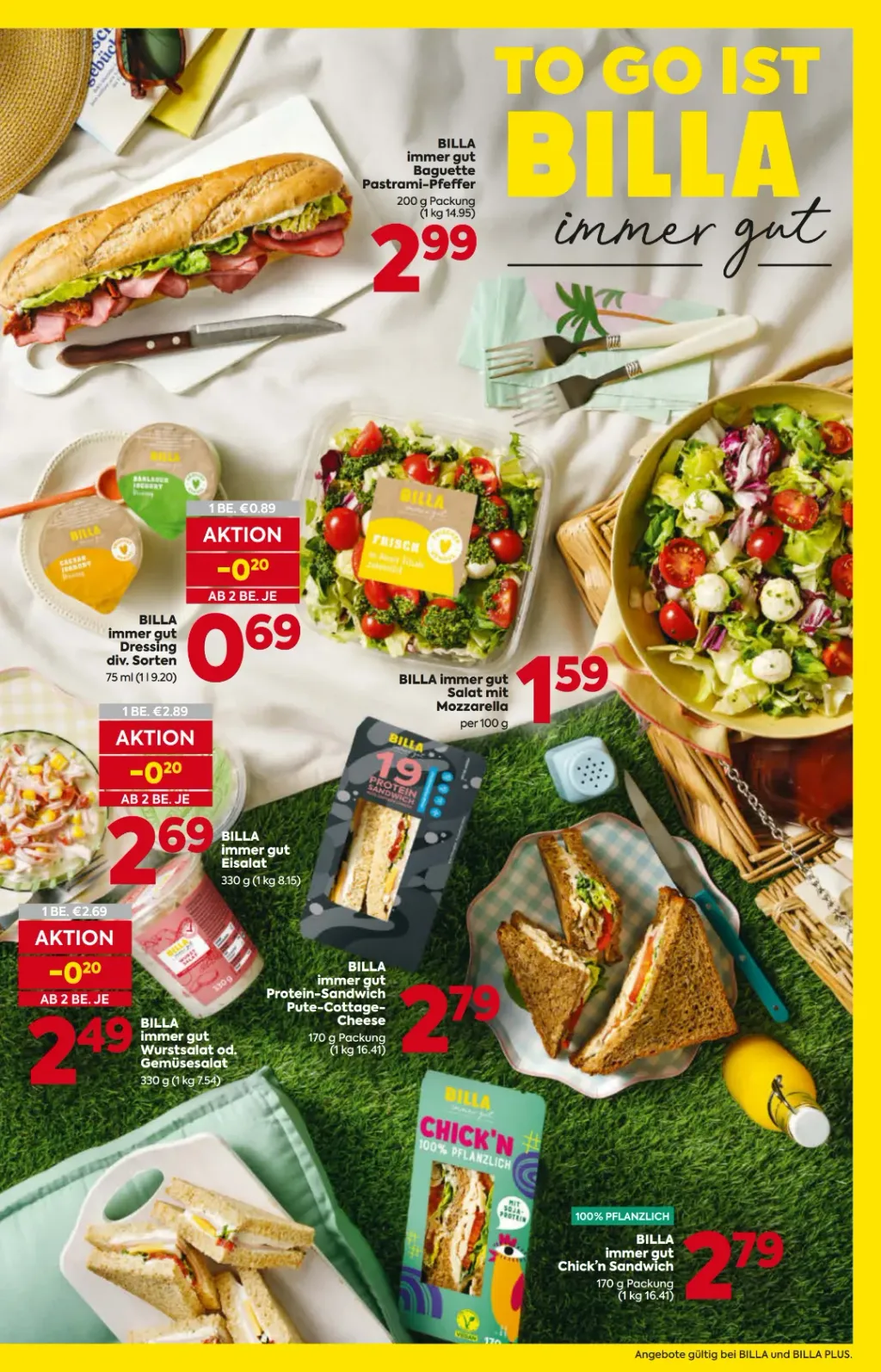 Billa Flugblatt ab 30.07.2026 (Donnerstag)