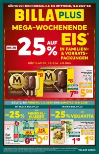 Billa PLUS Flugblatt ab 06.08.2026 (Donnerstag)