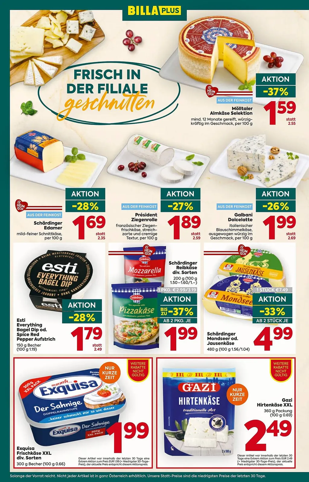 Billa PLUS Flugblatt ab 06.08.2026 (Donnerstag)