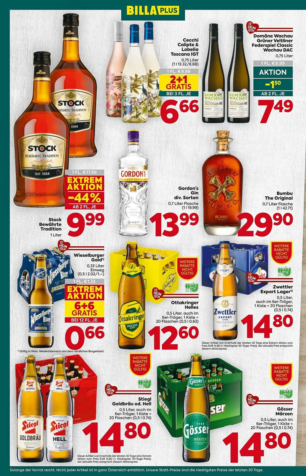 Billa PLUS Flugblatt ab 06.08.2026 (Donnerstag)