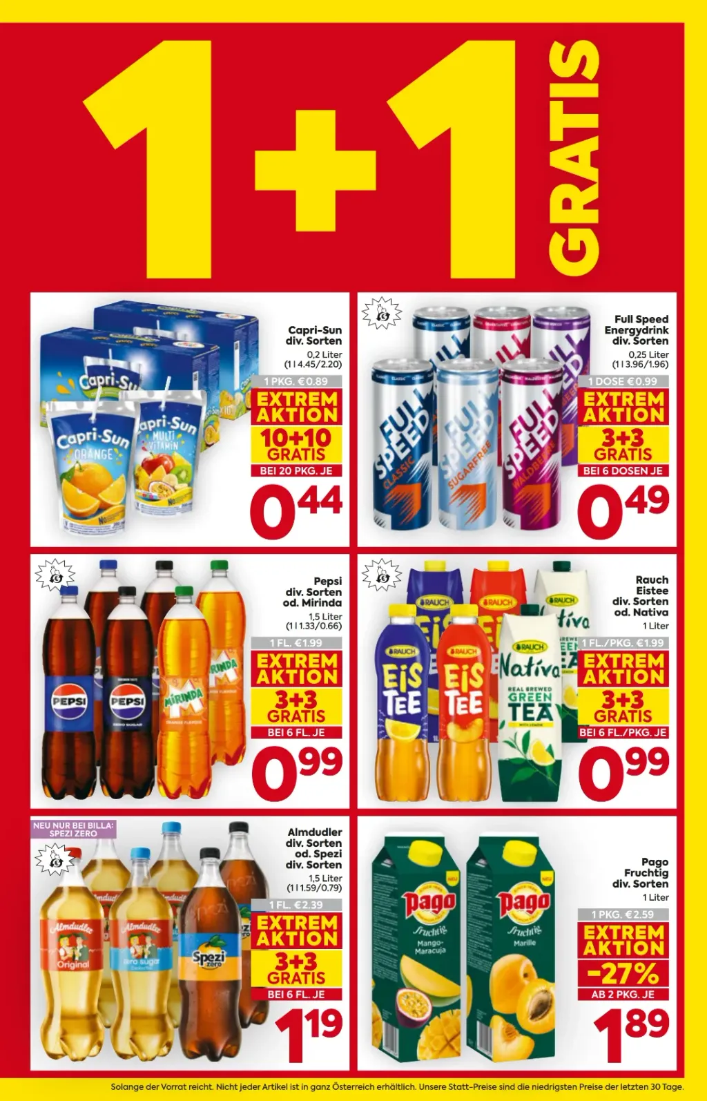 Billa Flugblatt ab 06.08.2026 (Donnerstag)
