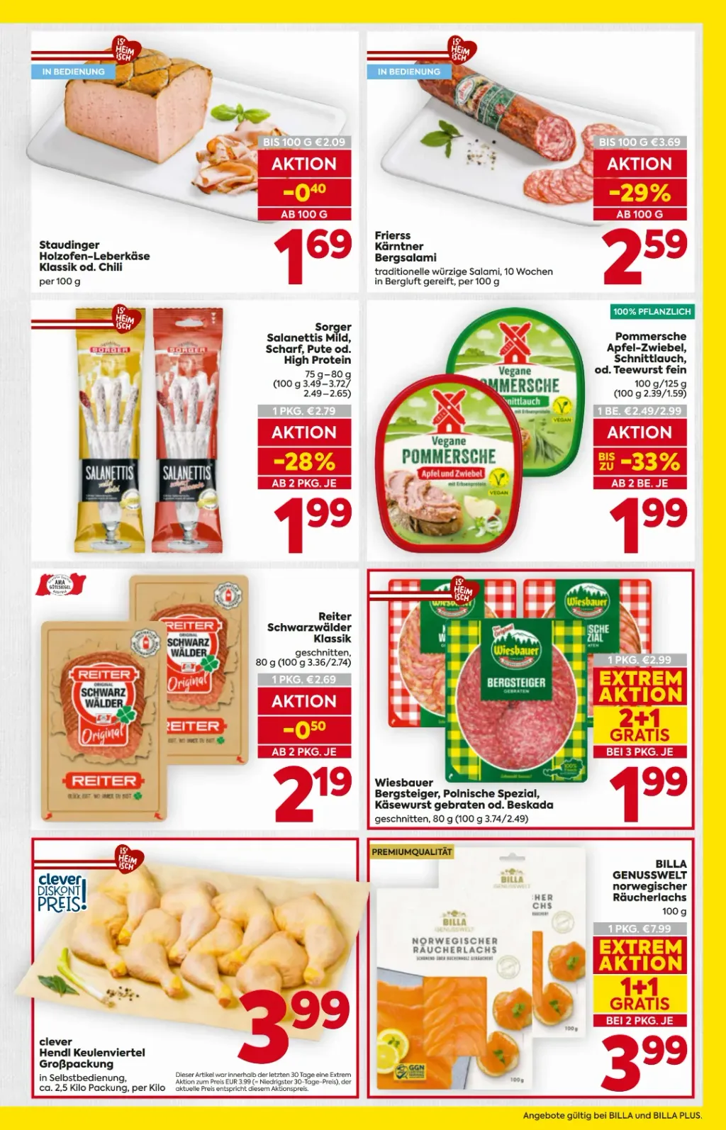 Billa Flugblatt ab 06.08.2026 (Donnerstag)