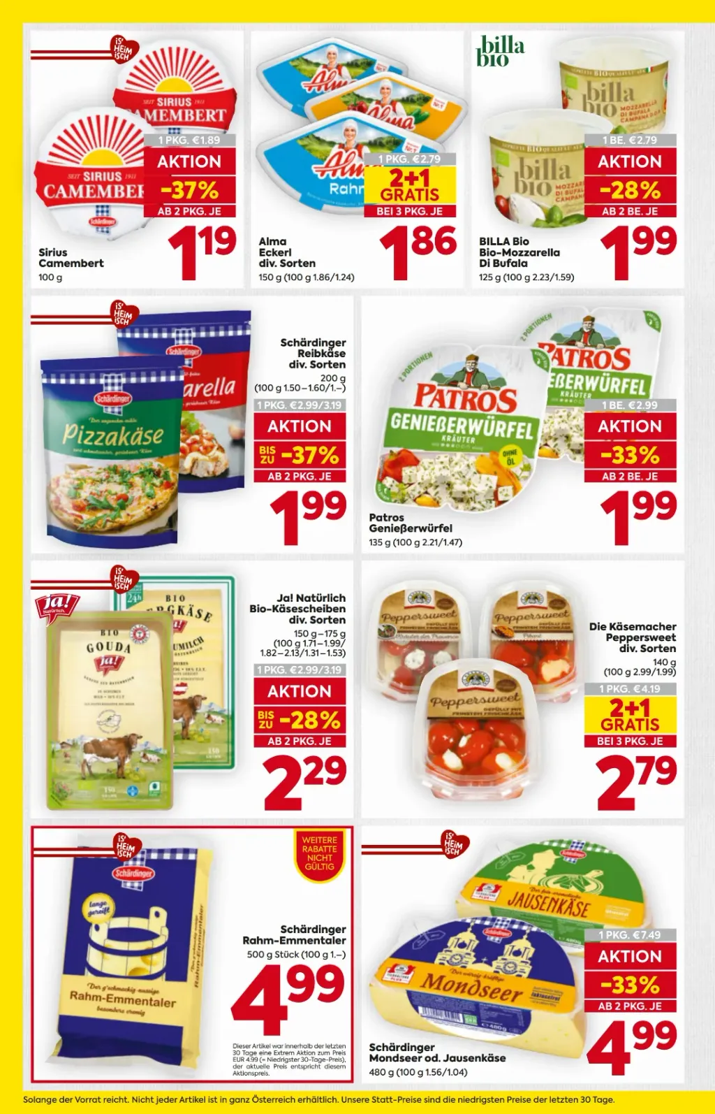 Billa Flugblatt ab 06.08.2026 (Donnerstag)