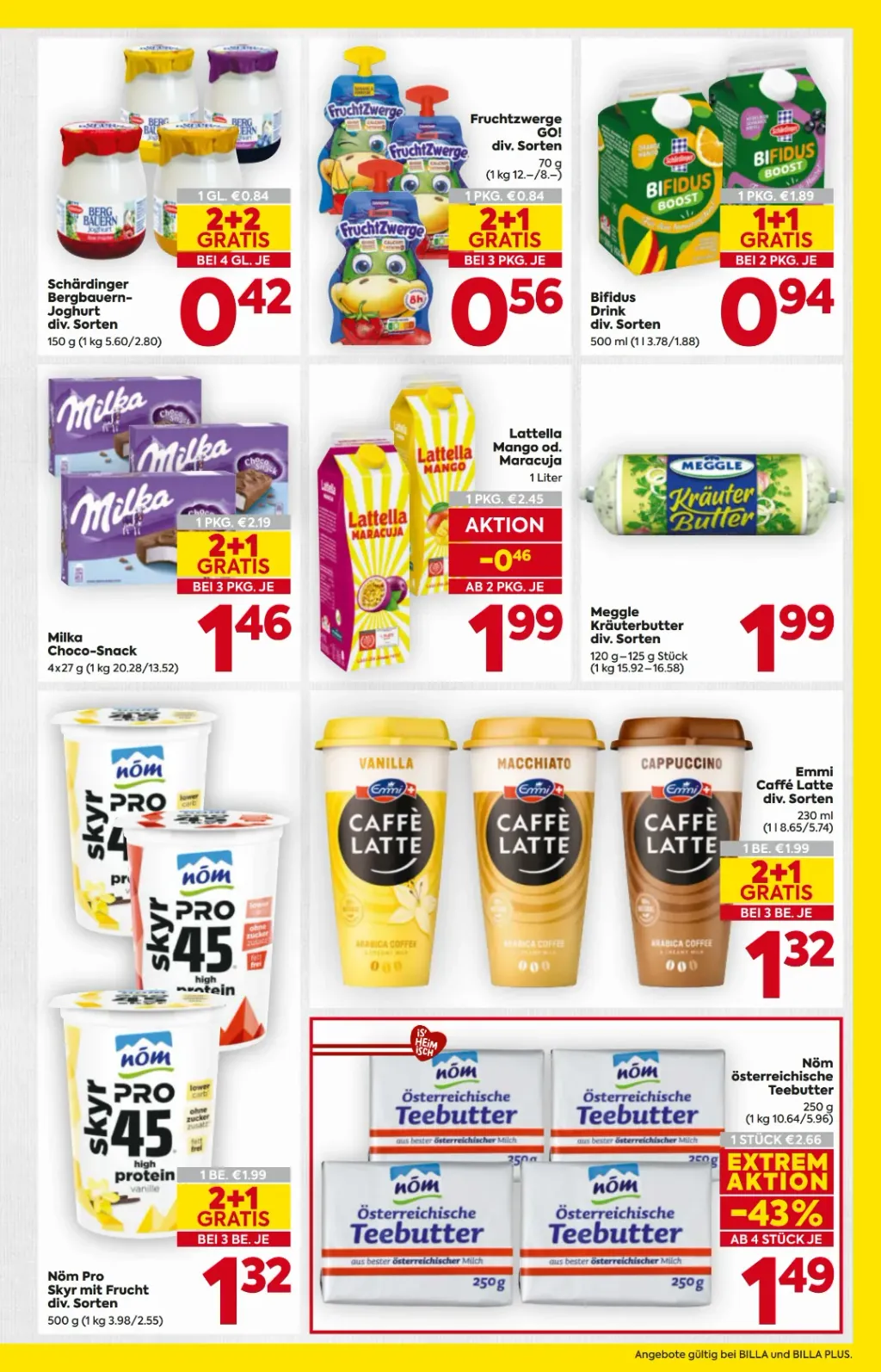 Billa Flugblatt ab 06.08.2026 (Donnerstag)