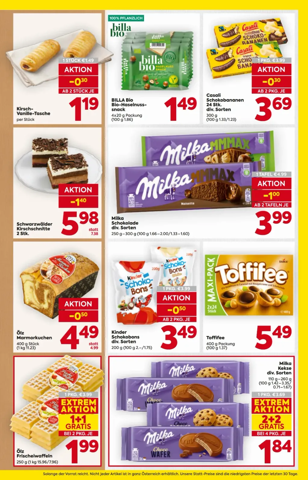 Billa Flugblatt ab 06.08.2026 (Donnerstag)