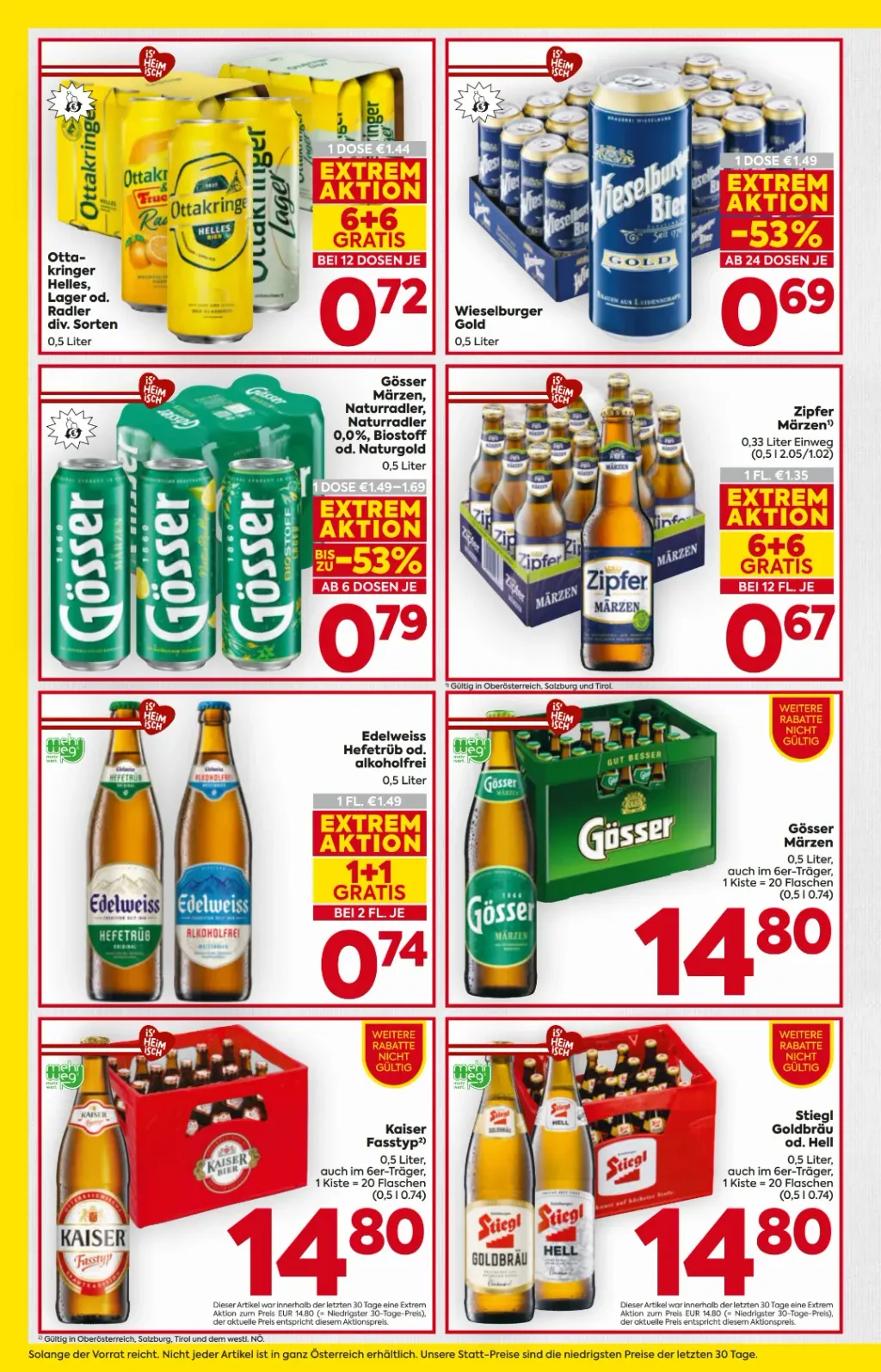 Billa Flugblatt ab 06.08.2026 (Donnerstag)