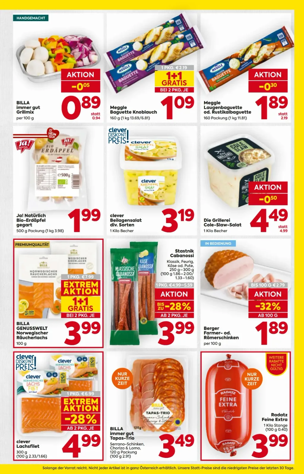 Billa Flugblatt ab 13.08.2026 (Donnerstag)