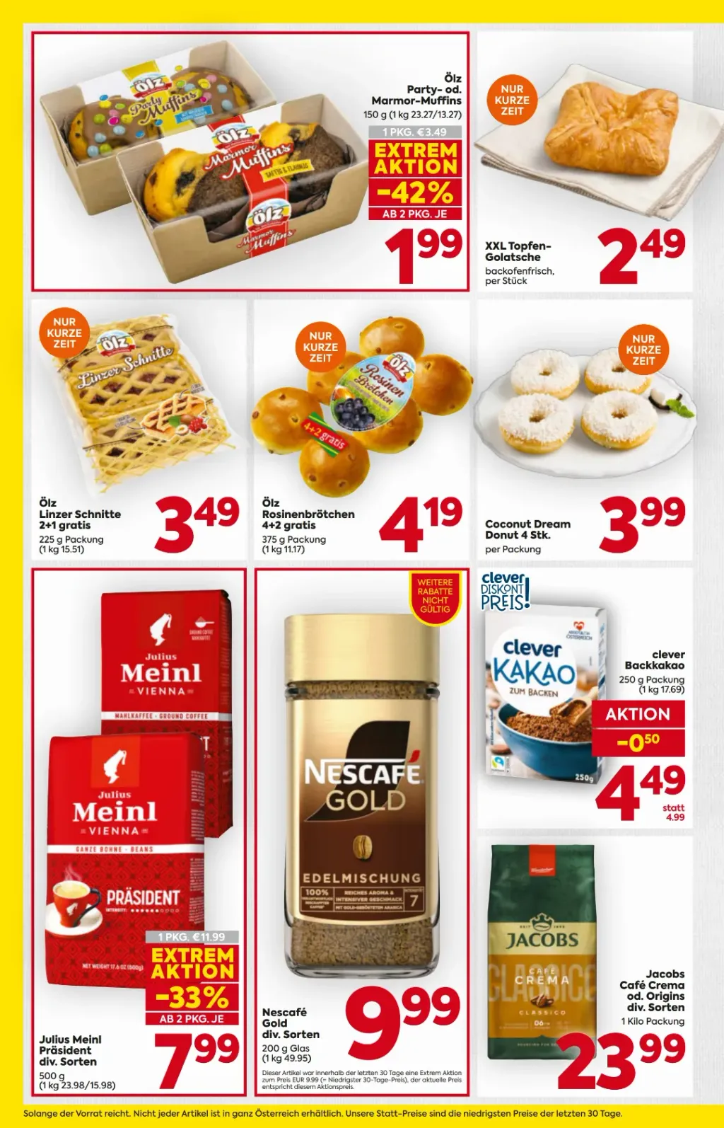 Billa Flugblatt ab 13.08.2026 (Donnerstag)