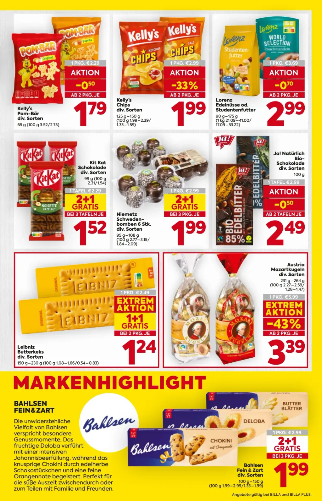 Billa Flugblatt ab 13.08.2026 (Donnerstag)