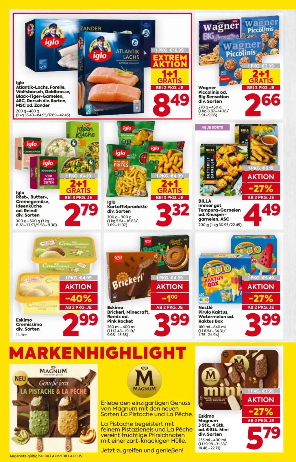 Billa Flugblatt ab 13.08.2026 (Donnerstag)