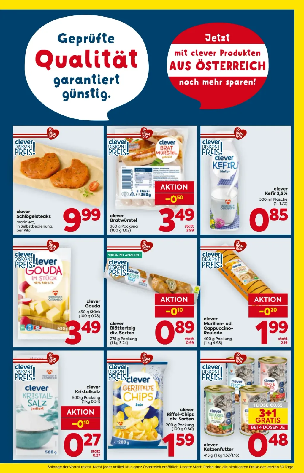 Billa Flugblatt ab 20.08.2026 (Donnerstag)