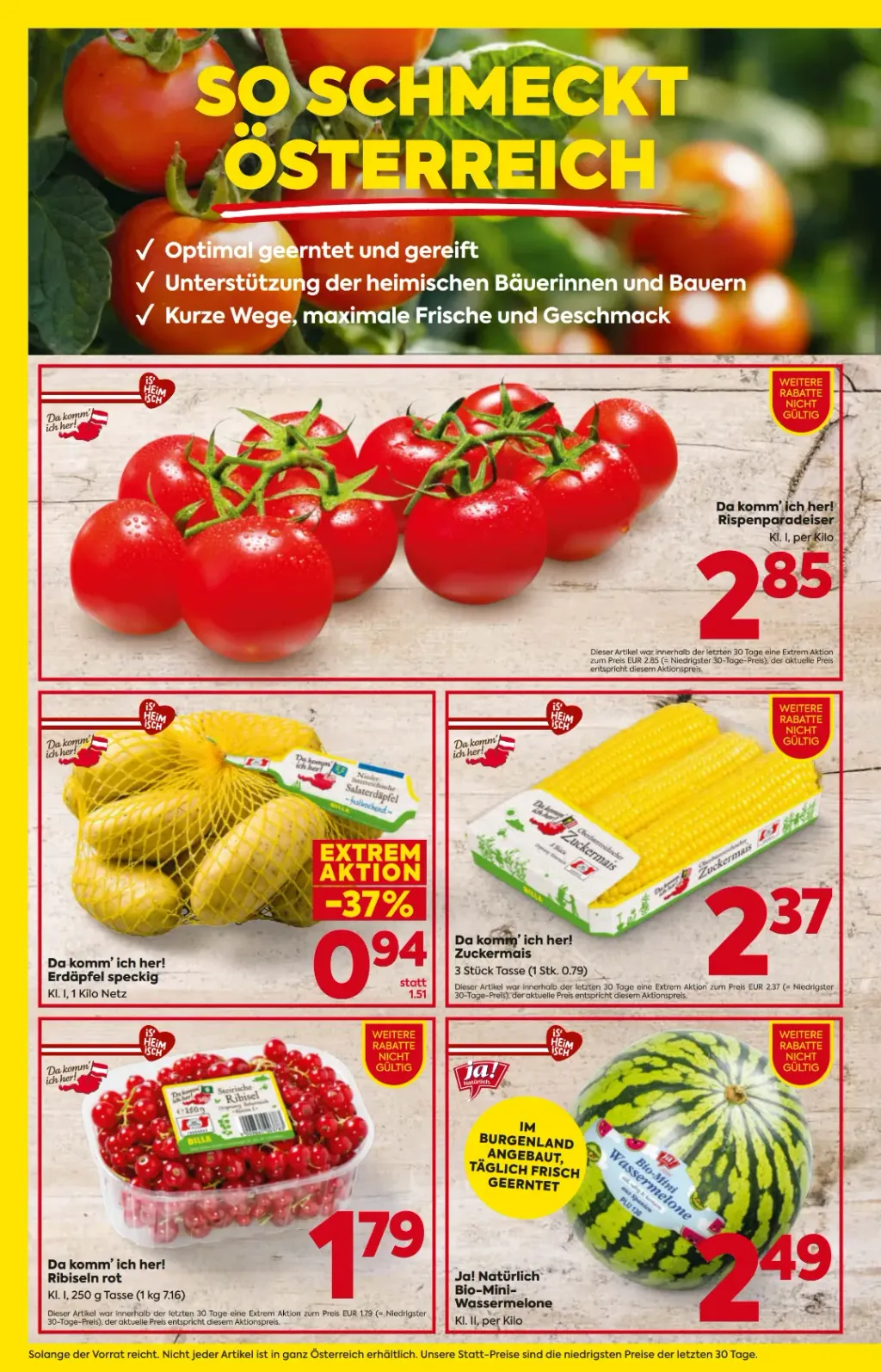 Billa Flugblatt ab 20.08.2026 (Donnerstag)