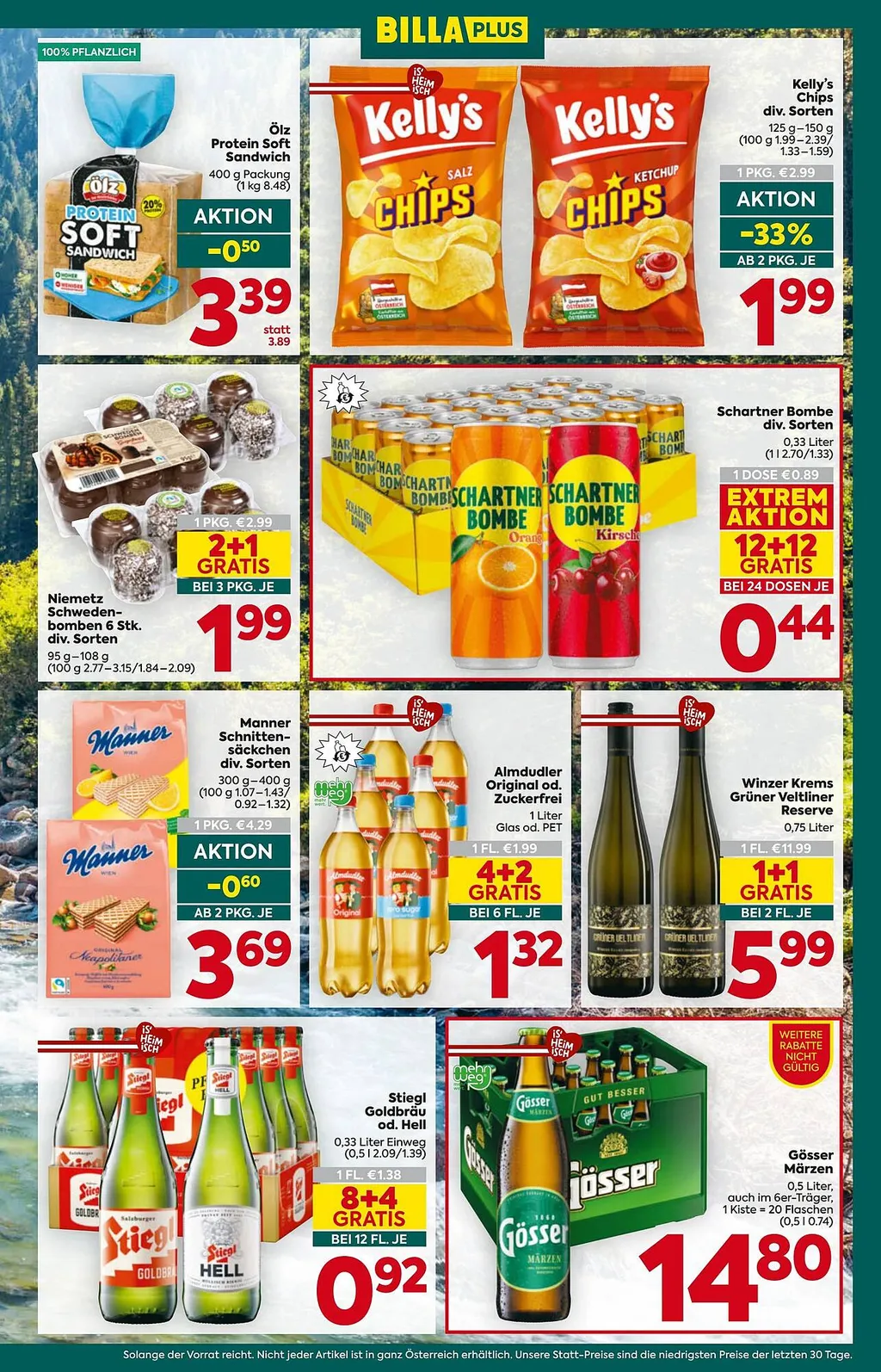 Billa Plus Flugblatt ab 20.08.2026 (Donnerstag)