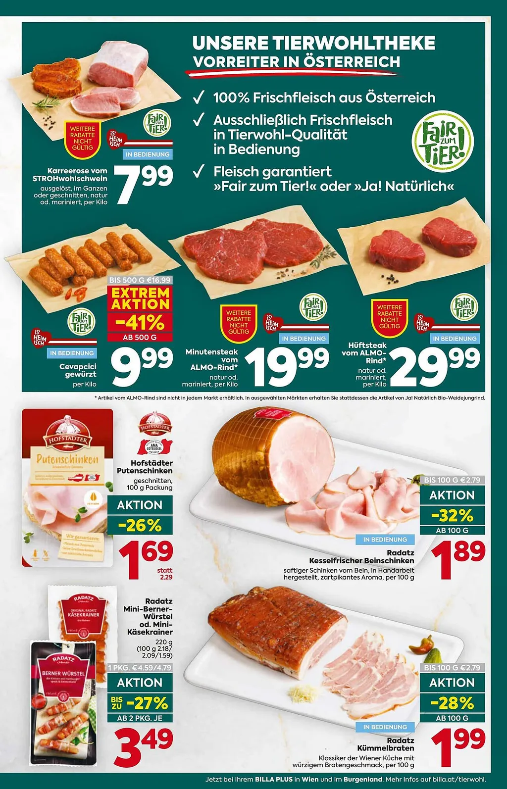 Billa Plus Flugblatt ab 20.08.2026 (Donnerstag)