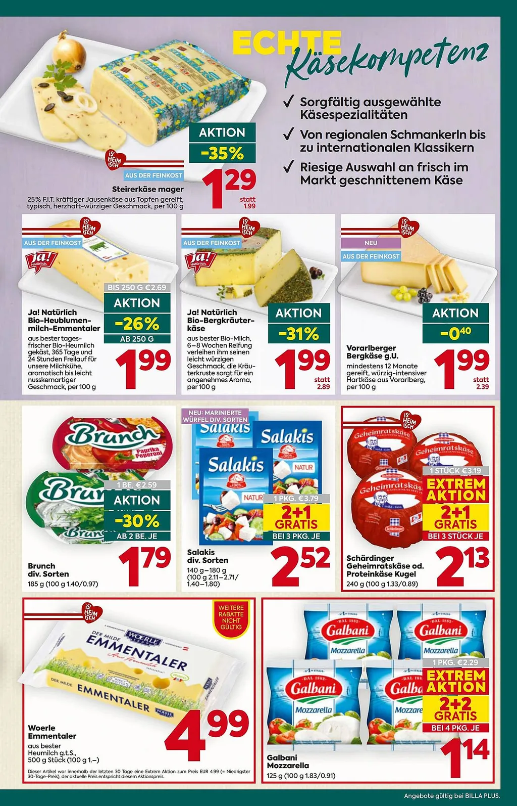Billa Plus Flugblatt ab 20.08.2026 (Donnerstag)