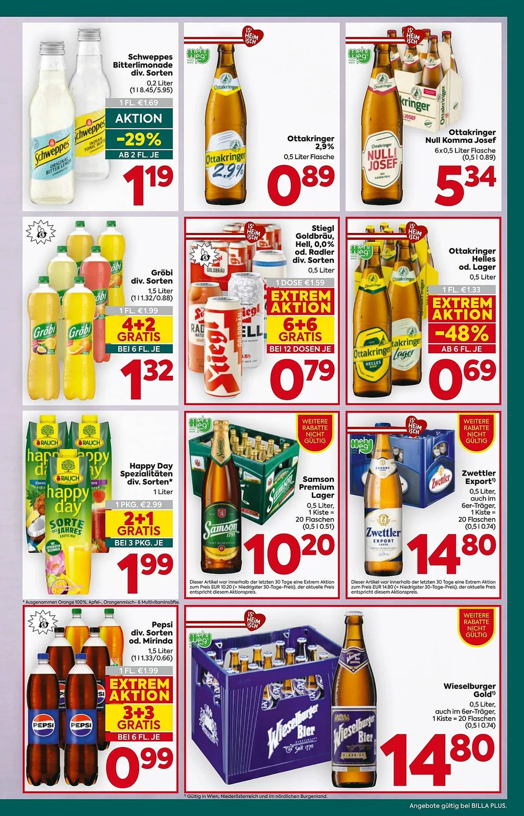 Billa Plus Flugblatt ab 20.08.2026 (Donnerstag)