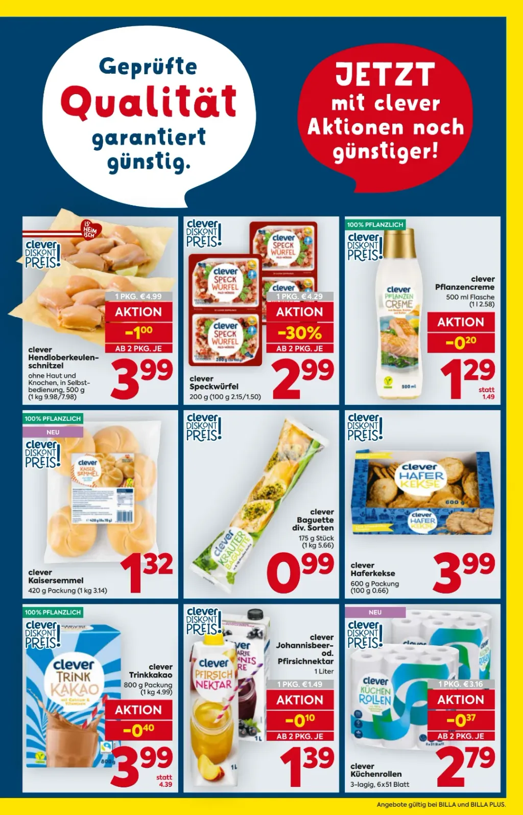 Billa Flugblatt ab 27.08.2026 (Donnerstag)