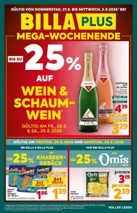 Billa Plus Flugblatt ab 27.08.2026 (Donnerstag)
