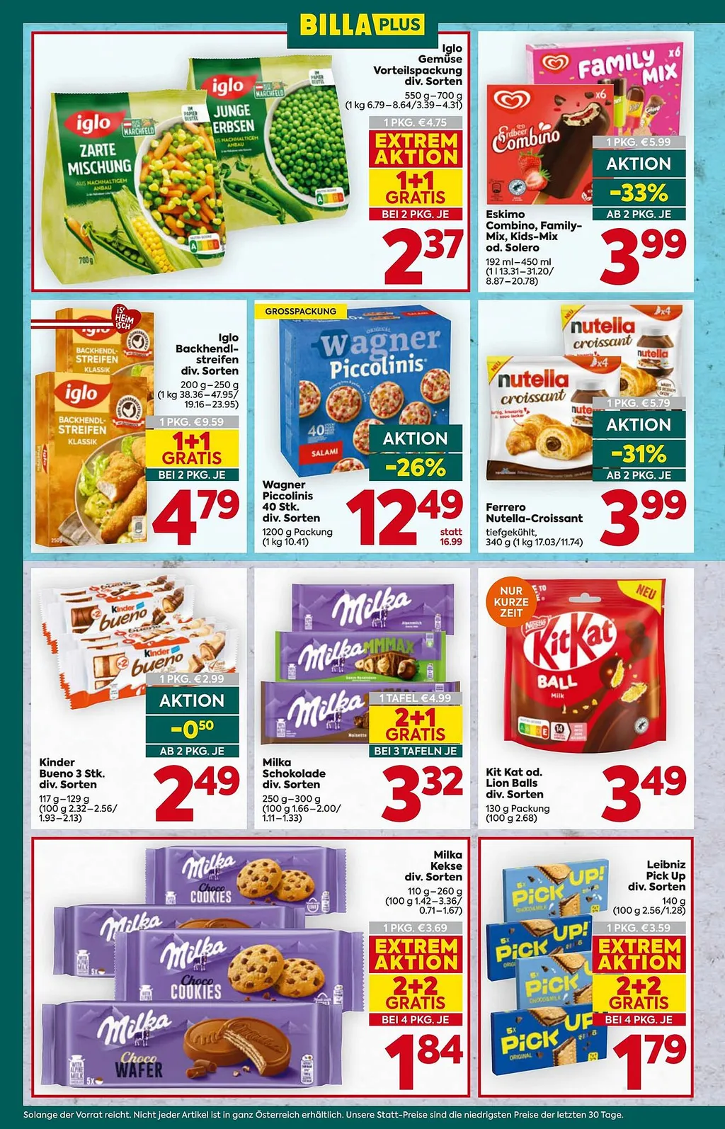 Billa Plus Flugblatt ab 27.08.2026 (Donnerstag)
