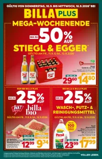 Billa Plus Flugblatt ab 10.09.2026 (Donnerstag)