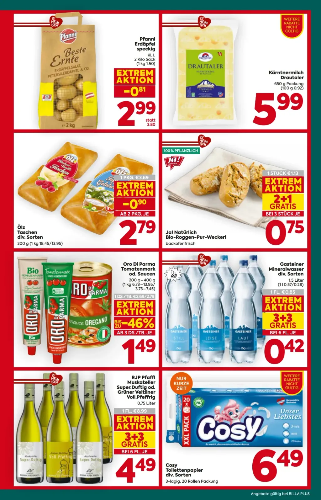 Billa Plus Flugblatt ab 10.09.2026 (Donnerstag)