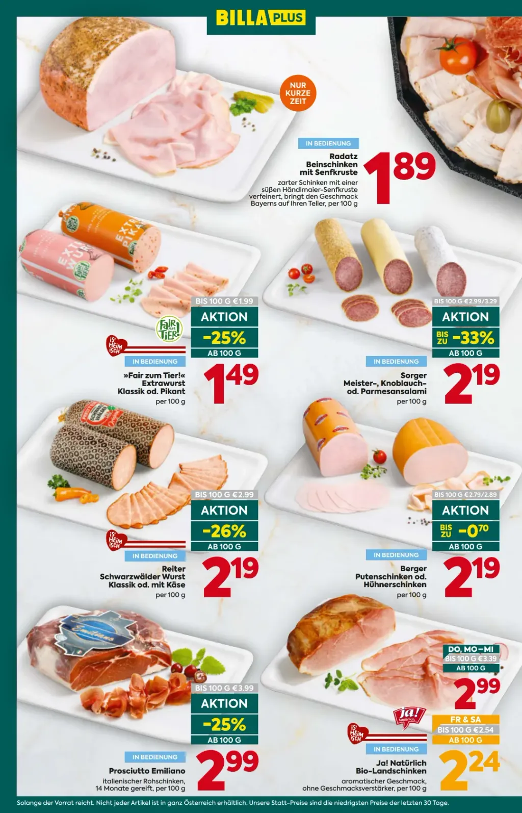 Billa Plus Flugblatt ab 10.09.2026 (Donnerstag)