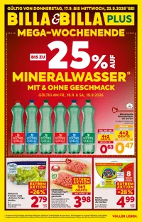 Billa Flugblatt ab 17.09.2026 (Donnerstag)