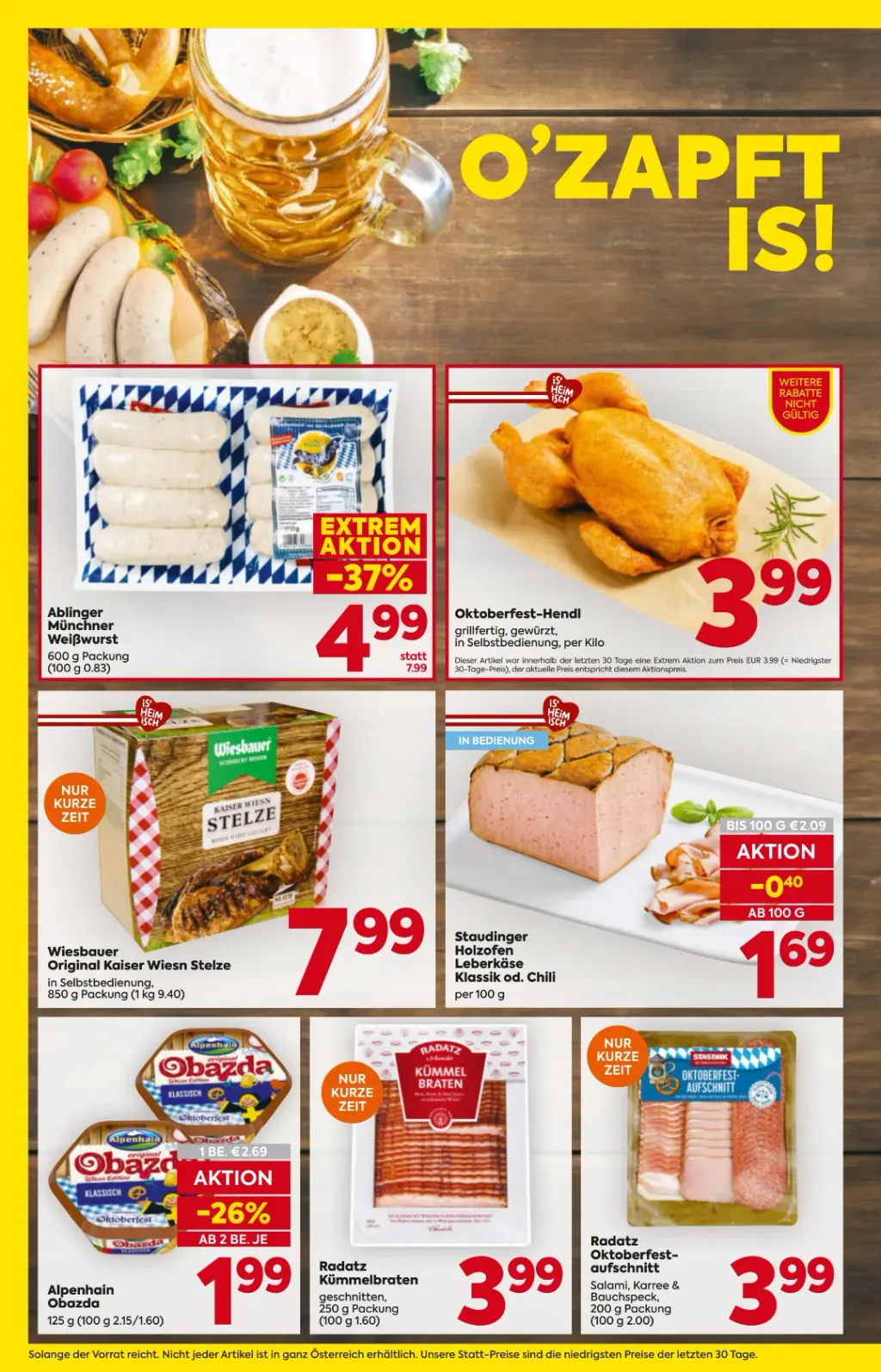 Billa Flugblatt ab 17.09.2026 (Donnerstag)