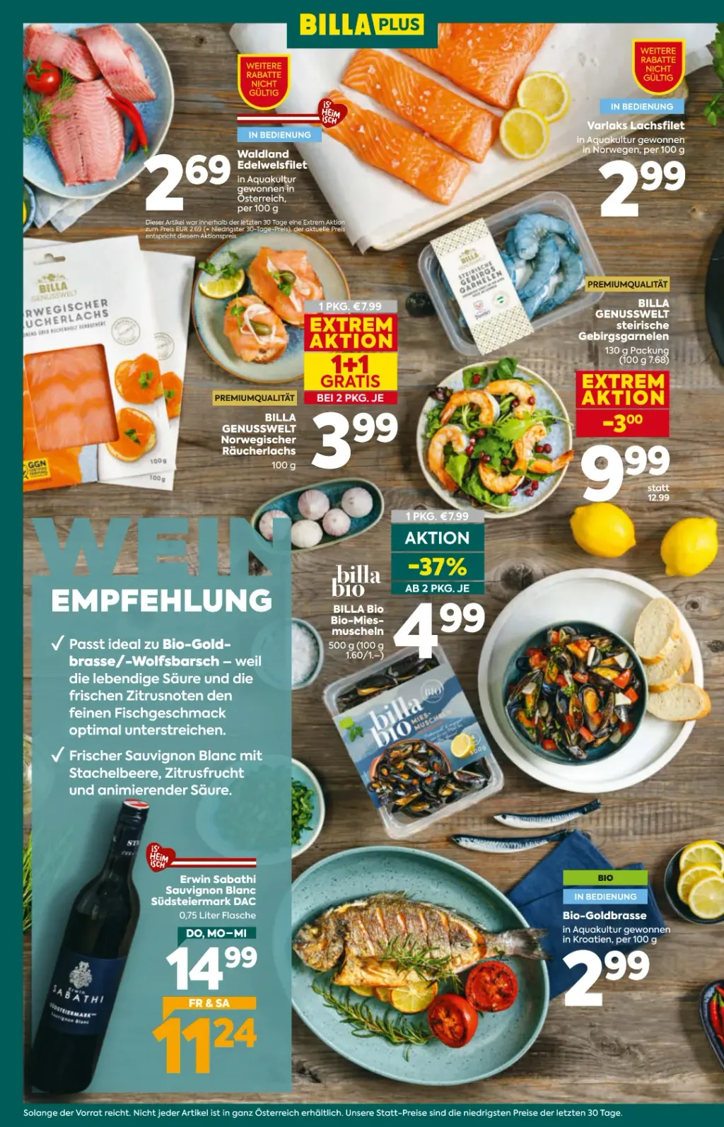 Billa Plus Flugblatt ab 17.09.2026 (Donnerstag)