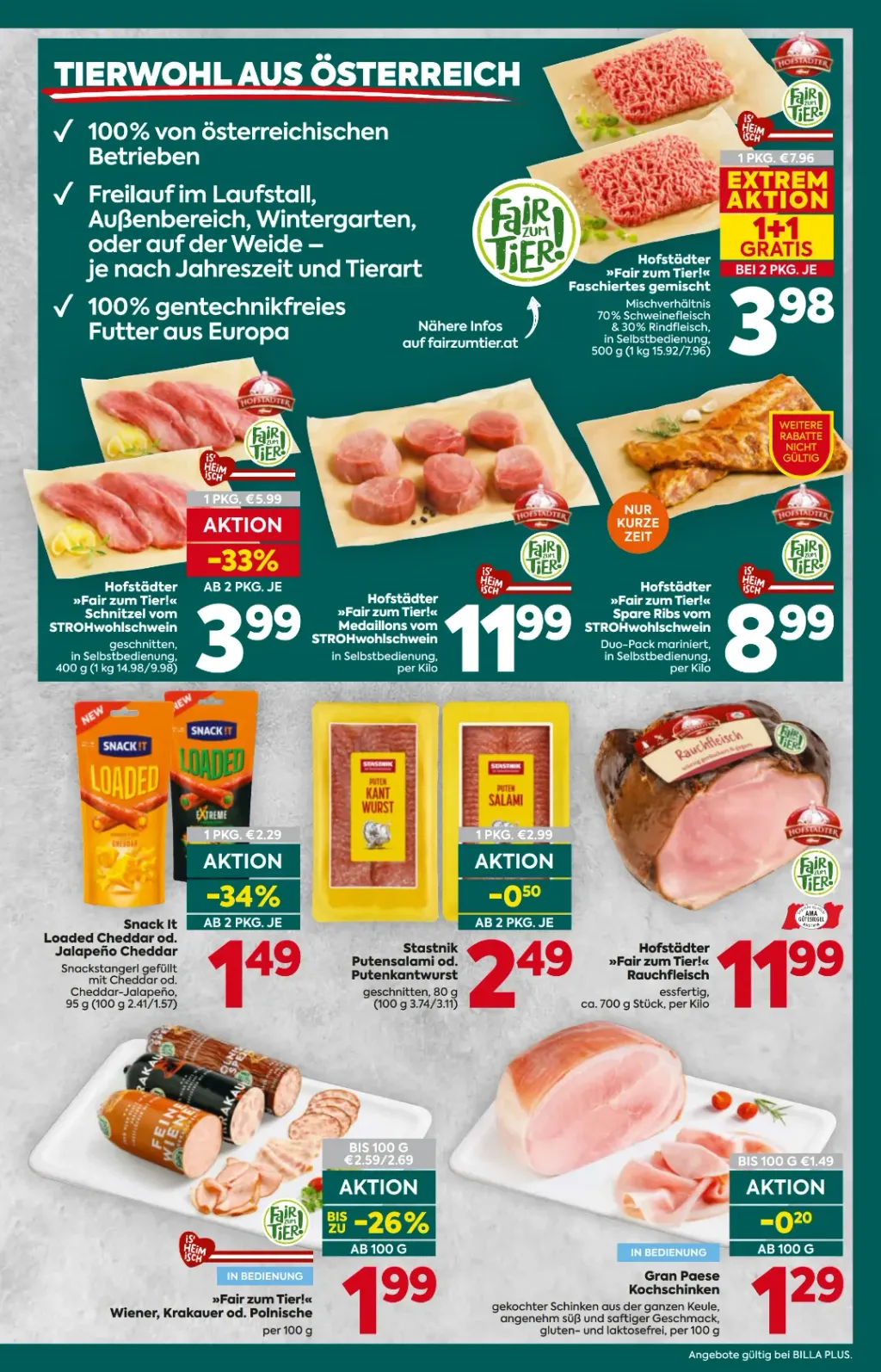 Billa Plus Flugblatt ab 17.09.2026 (Donnerstag)