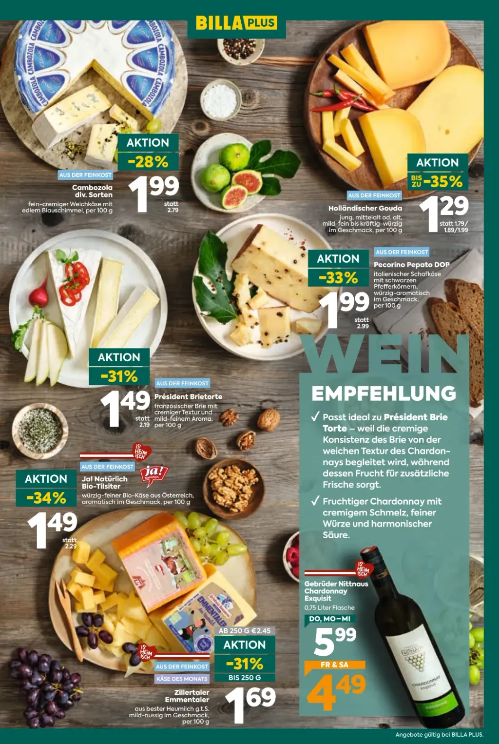Billa Plus Flugblatt ab 17.09.2026 (Donnerstag)
