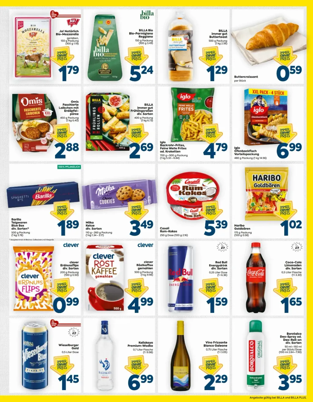 Billa Flugblatt ab 01.10.2026 (Donnerstag)