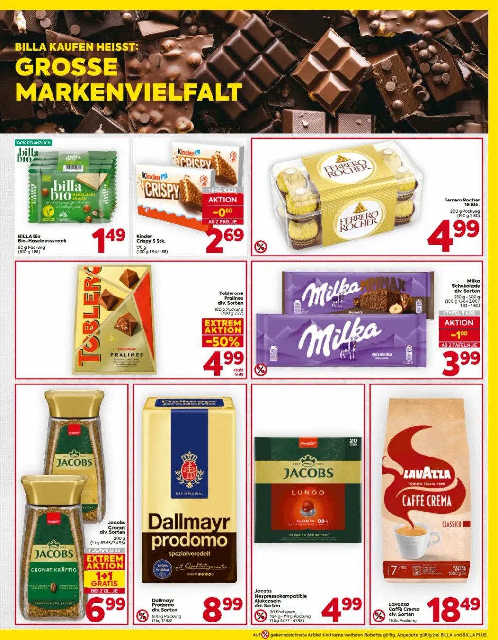 Billa Flugblatt ab 01.10.2026 (Donnerstag)