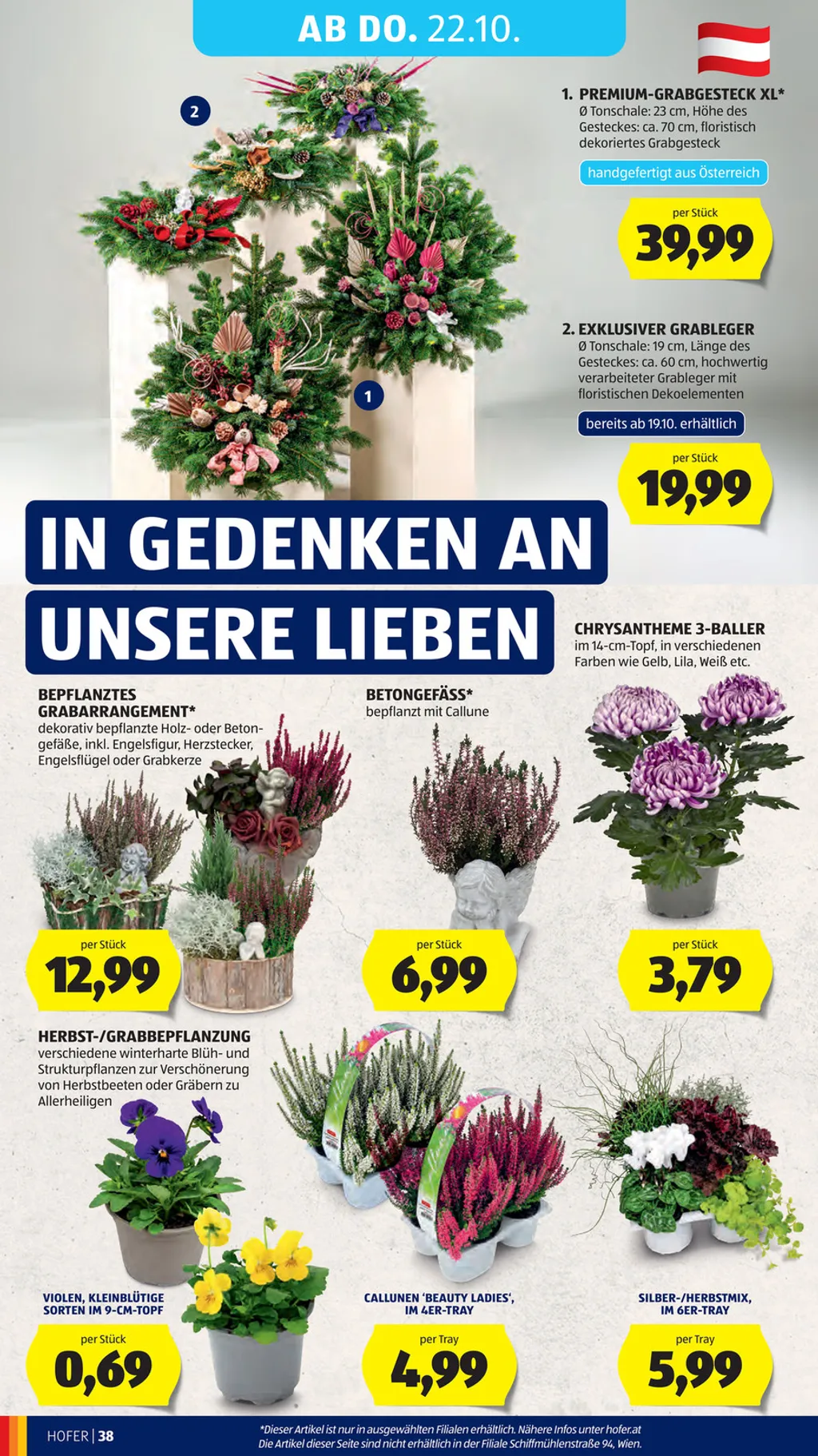 Hofer Flugblatt ab 16.10.2026 (Freitag)