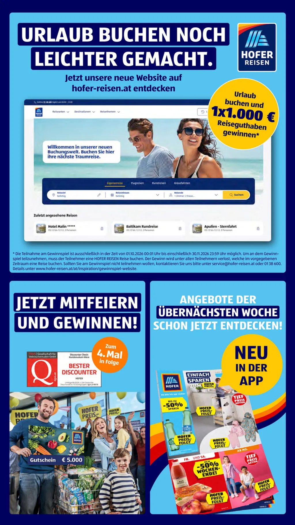Hofer Flugblatt ab 23.10.2026 (Freitag)
