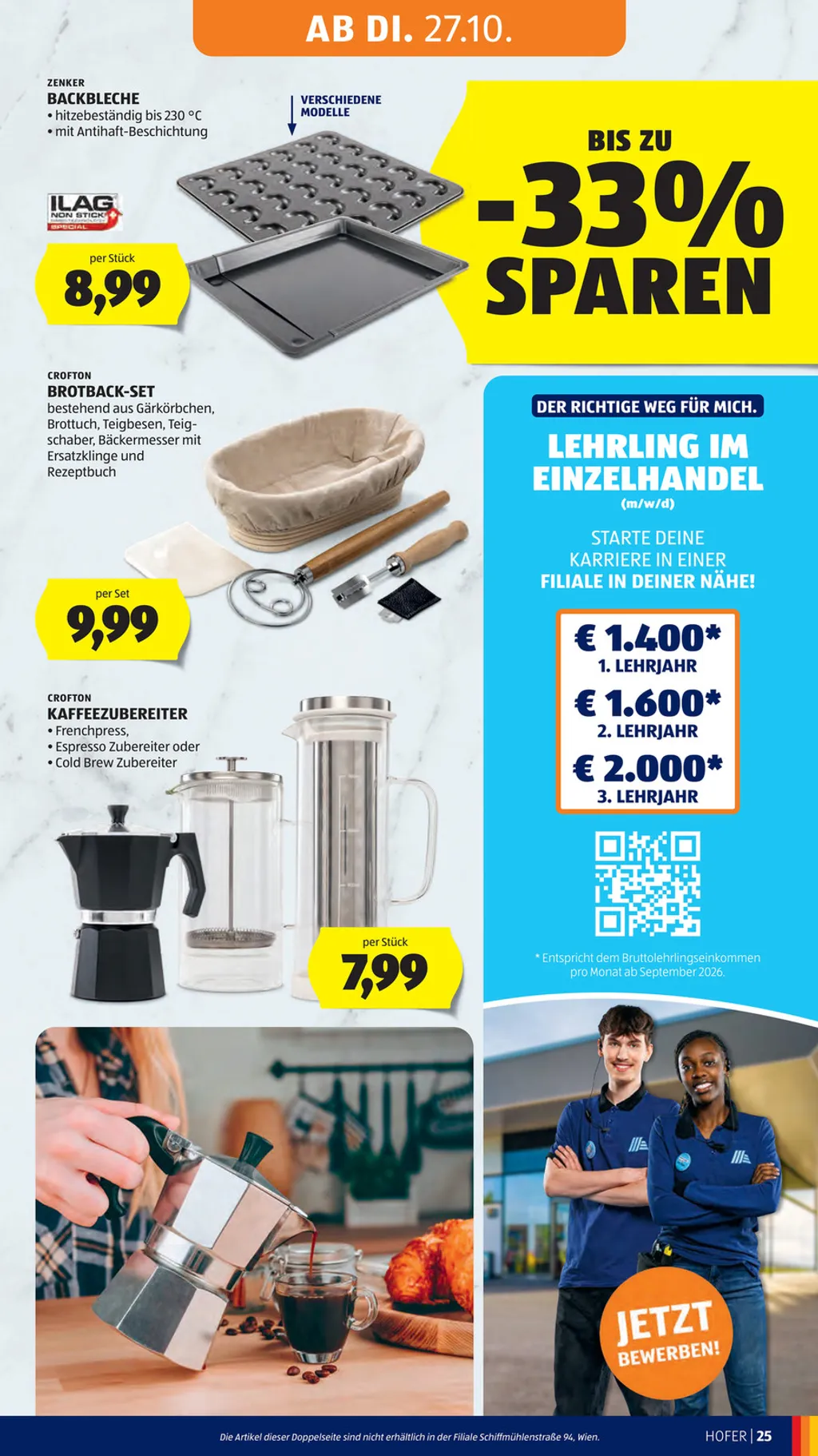 Hofer Flugblatt ab 23.10.2026 (Freitag)