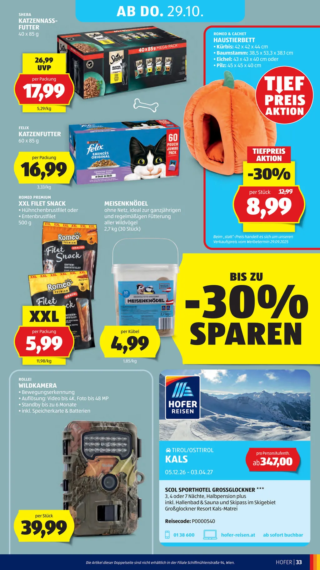 Hofer Flugblatt ab 23.10.2026 (Freitag)