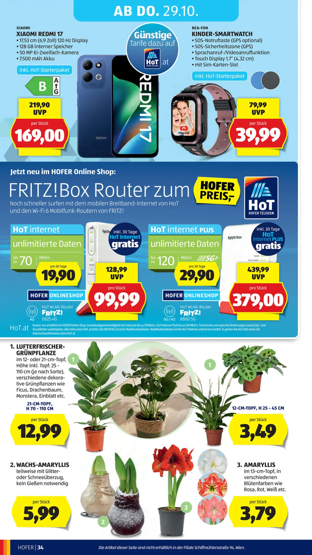 Hofer Flugblatt ab 23.10.2026 (Freitag)