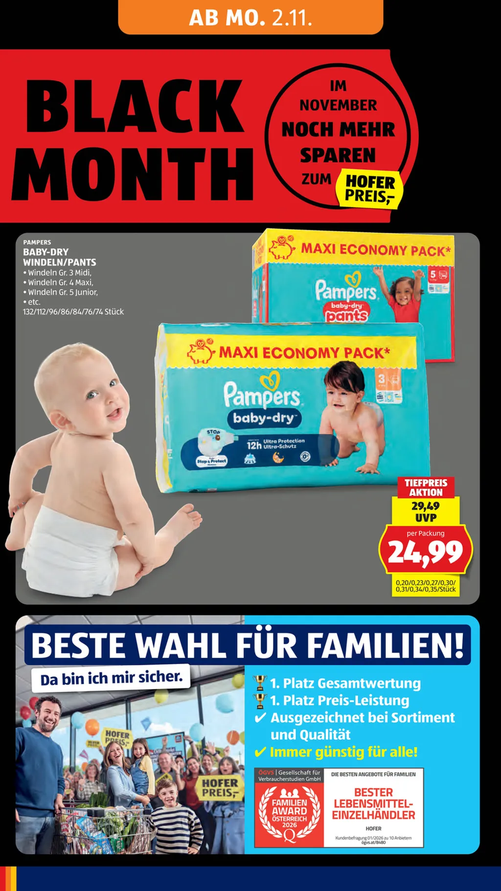 Hofer Flugblatt ab 30.10.2026 (Freitag)