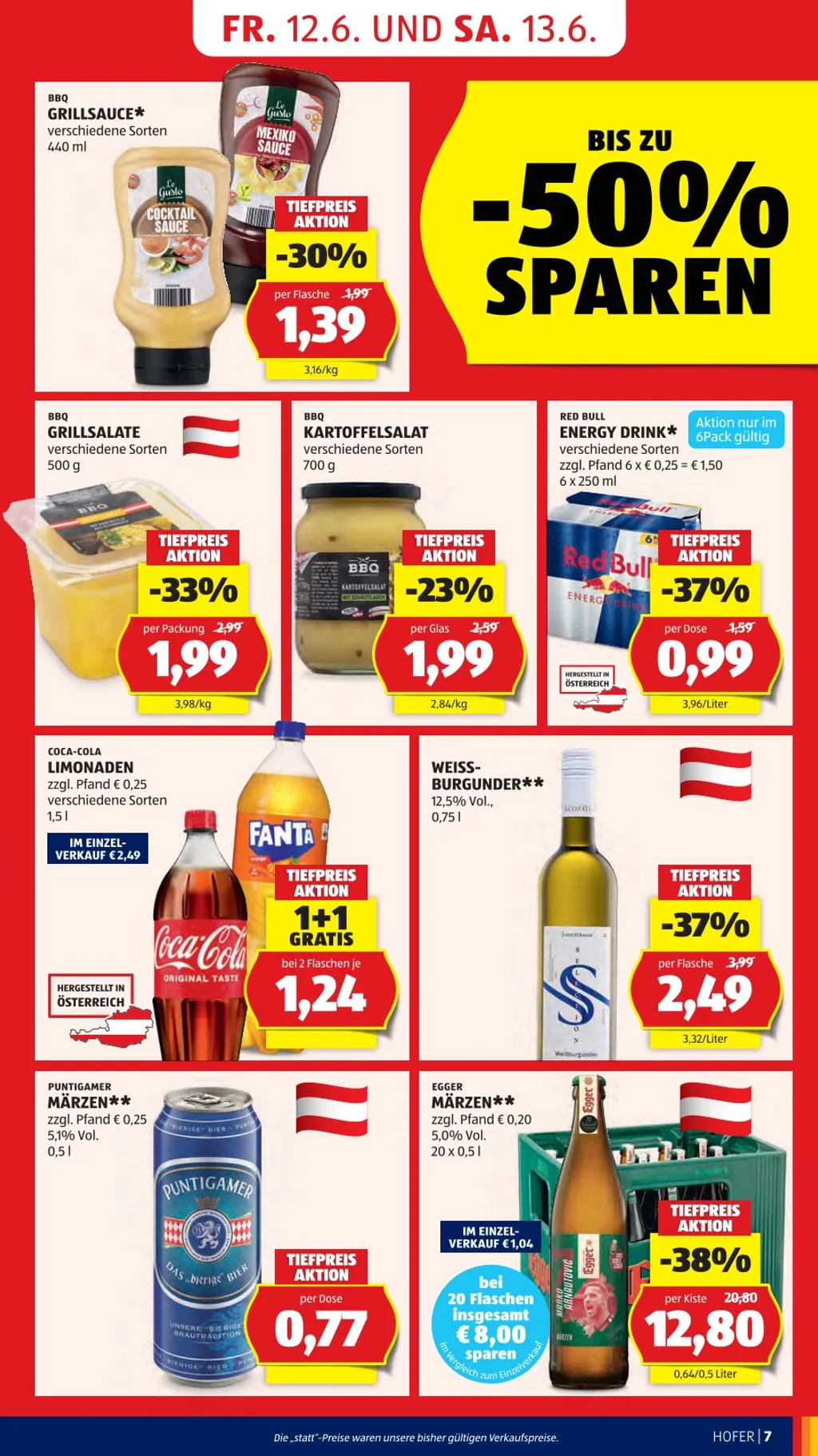 Hofer Flugblatt ab 12.06.2026 (Freitag)
