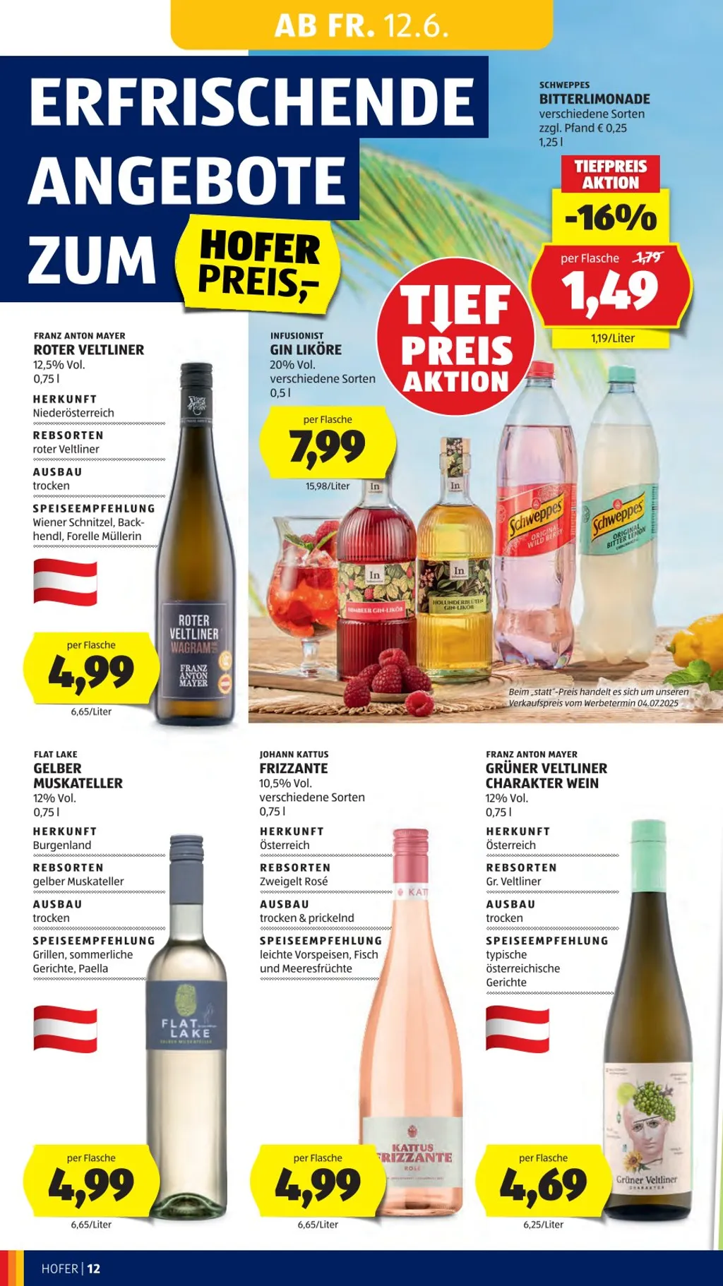 Hofer Flugblatt ab 12.06.2026 (Freitag)