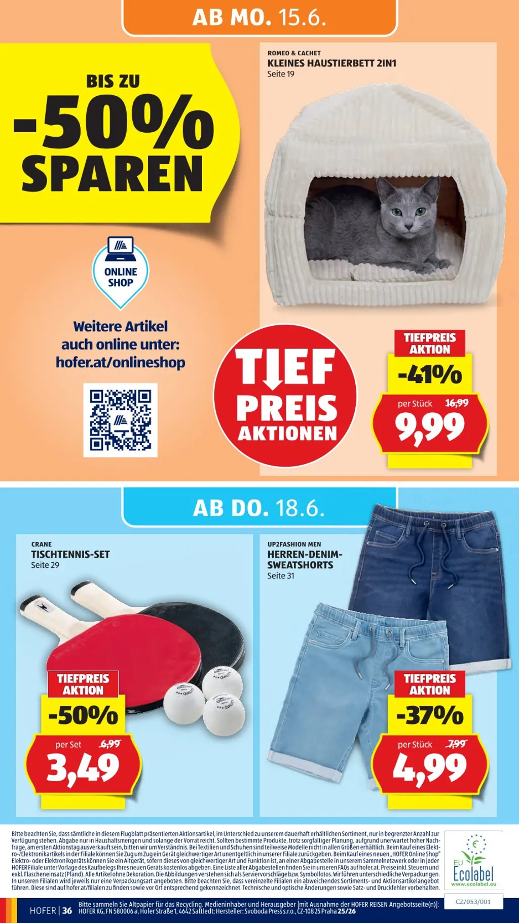 Hofer Flugblatt ab 12.06.2026 (Freitag)