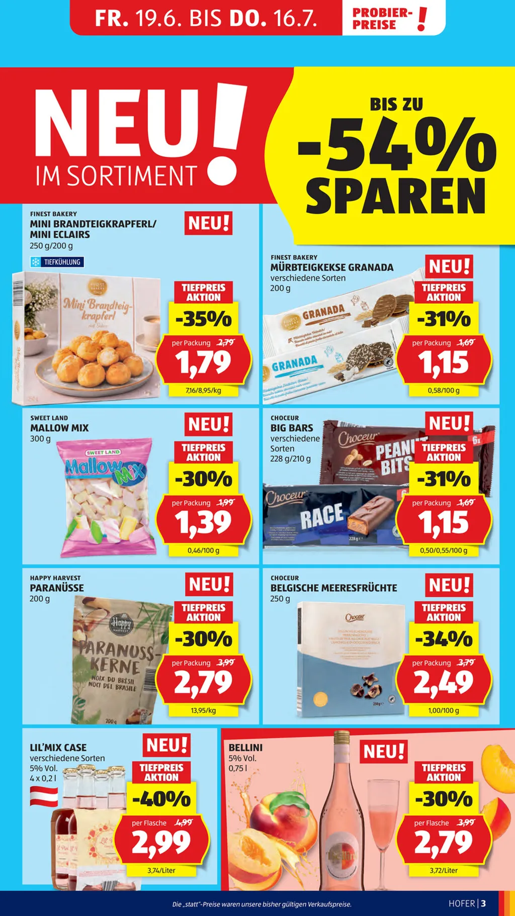 Hofer Flugblatt ab 19.06.2026 (Freitag)